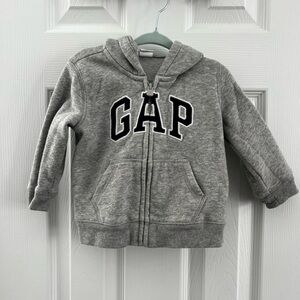 Gap Kids Zip Up Hoodie 12-18m